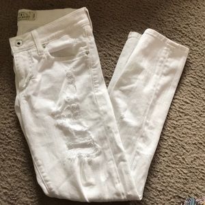 White jeans